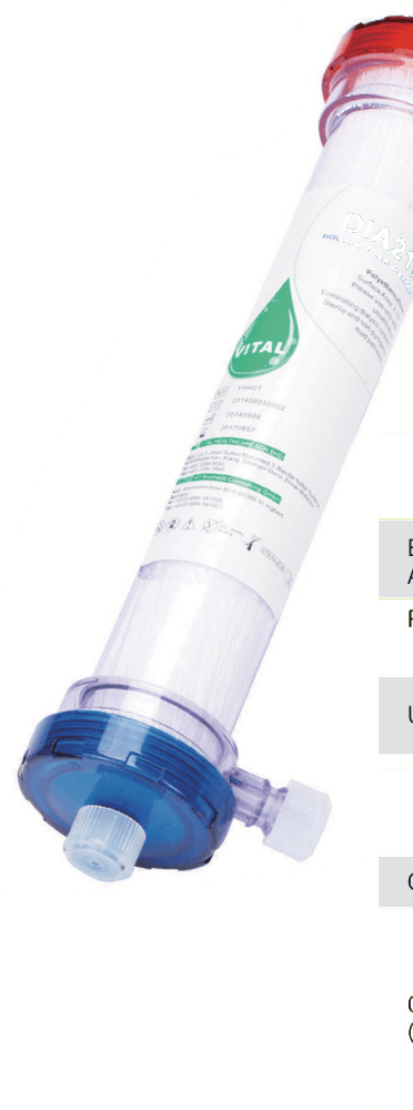 VITAL Hollow Fiber Dialyzer — H Series